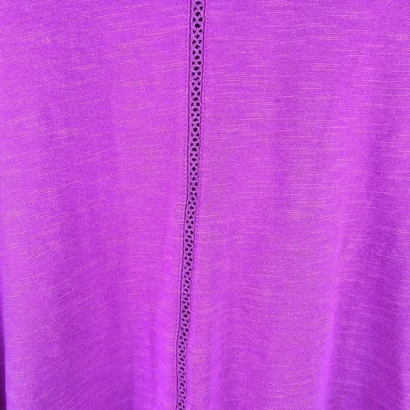 Columbia long sleeve hot pink top with lace detail size XL - Picture 8 of 9